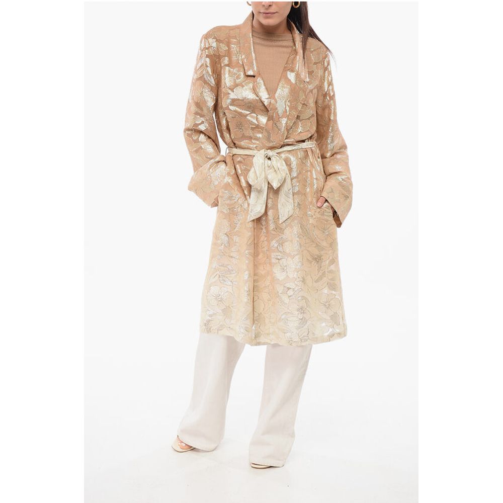 Sleep no More Silk Overcoat with Matched Belt