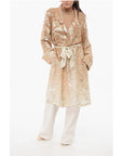 Sleep no More Silk Overcoat with Matched Belt