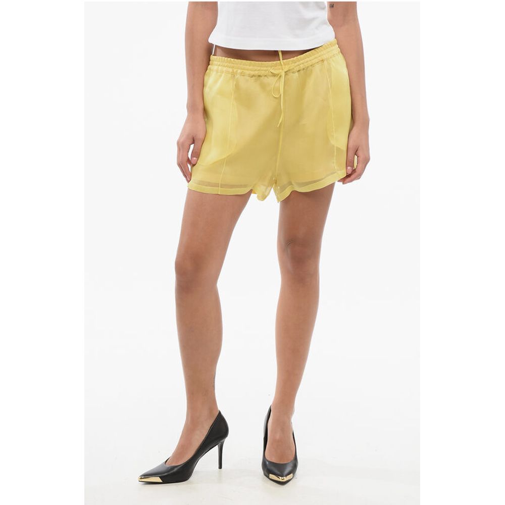 Super Blond Chiffon Lined Shorts