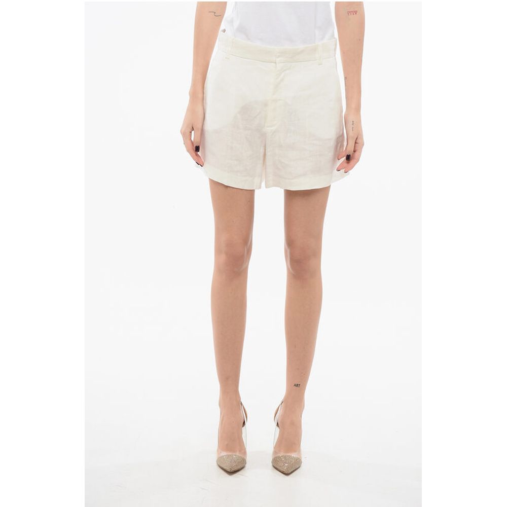 Super Blond Linen Shorts