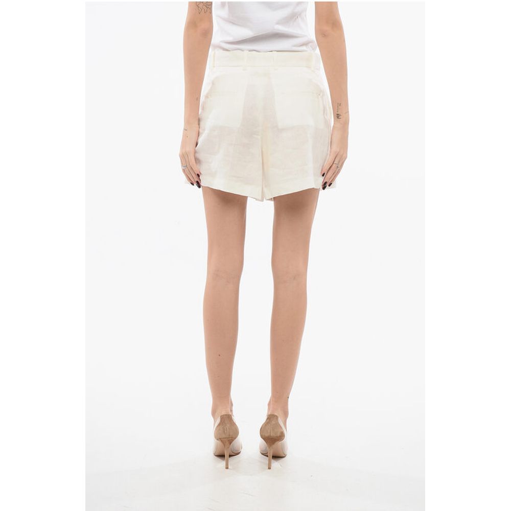 Super Blond Linen Shorts