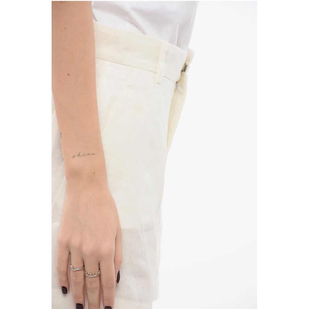 Super Blond Linen Shorts