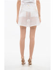 Super Blond Sheer Lace Shorts