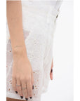 Super Blond Sheer Lace Shorts