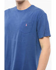 Polo Ralph Lauren Crew Neck Cotton T-Shirt with Breast-pocket