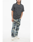 Dolce & Gabbana Crew Neck Cotton T-Shirt with Printed Logo