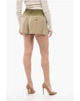 Prada Silk Pleated Shorts