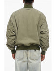 1989 Studio Nylon Bomber Jacket with Back Embossed Logo