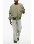 1989 Studio Nylon Bomber Jacket with Back Embossed Logo
