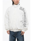 Balenciaga Nylon Windbreaker with Embroidered Logo