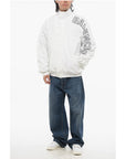 Balenciaga Nylon Windbreaker with Embroidered Logo