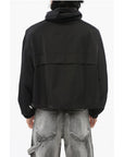 Ami Alexandre Mattiussi Drawstringed Hem Nylon Anorak