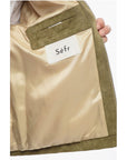 Zip-up BARDEM Eco-Suede Jacket
