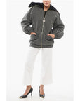Patou Oversized Denim Jacket with Padding