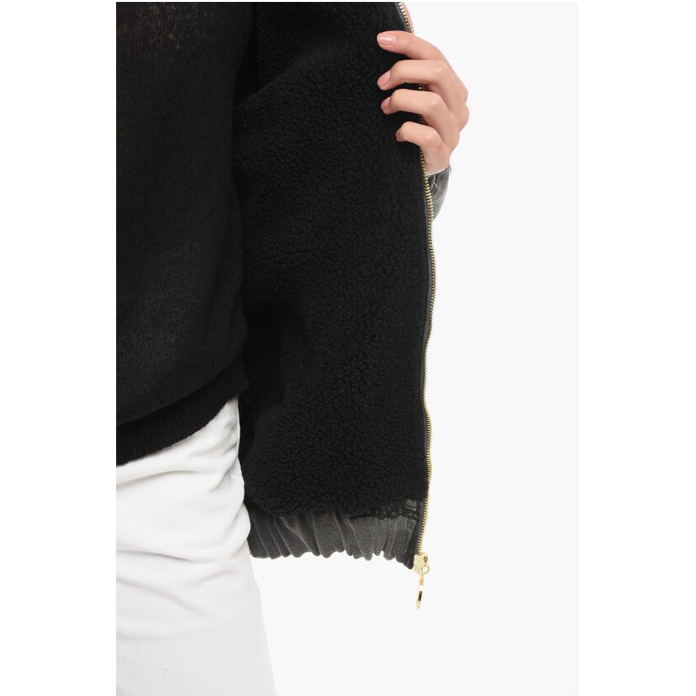 Patou Oversized Denim Jacket with Padding