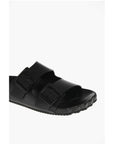 Balenciaga Leather SUNDAY Sliders with Double Buckle