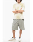 A Paper Kid Back Printed Washed Effect Crewneck t-shirt