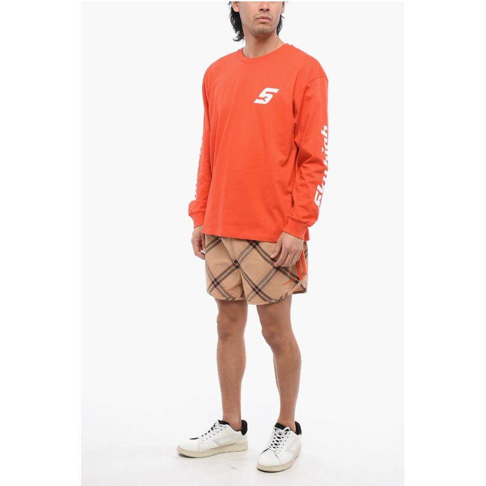 Sky High Farm Long Sleeved Organic Cotton Crewneck T-Shirt