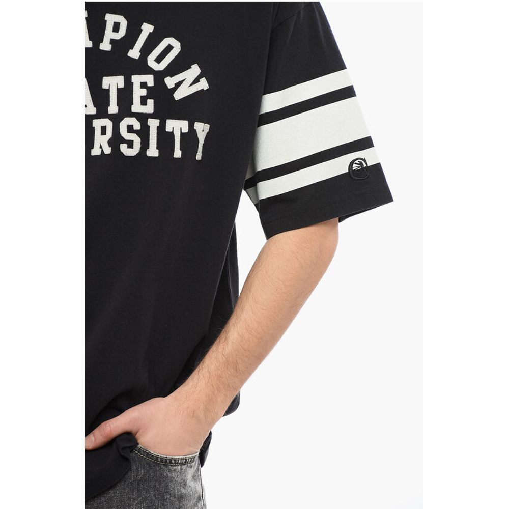 Champion Crew-neck T-Shirt with Contrasting Details