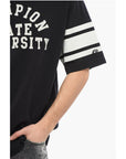 Champion Crew-neck T-Shirt with Contrasting Details