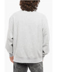 Champion Solid Color Fleeced-Cotton Crew-neck Sweatshirt