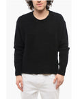 1989 Studio Solid Color Oversized Crewneck Sweater