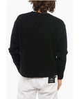 1989 Studio Solid Color Oversized Crewneck Sweater