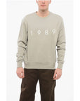1989 Studio Brushed Cotton Crew-Neck Sweatshirt with Embossed Logo