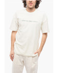 1989 Studio Cotton LEHMAN BROTHERS Crew-neck T-shirt with Back Print