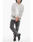 1989 Studio Brushed Cotton MIDWEST RELAXED Crew-neck Sweatshirt with Vel
