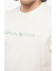 1989 Studio Cotton LEHMAN BROTHERS Crew-neck T-shirt with Back Print