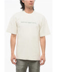 1989 Studio Cotton LEHMAN BROTHERS Crew-neck T-shirt with Back Print