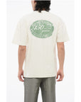 1989 Studio Cotton LEHMAN BROTHERS Crew-neck T-shirt with Back Print