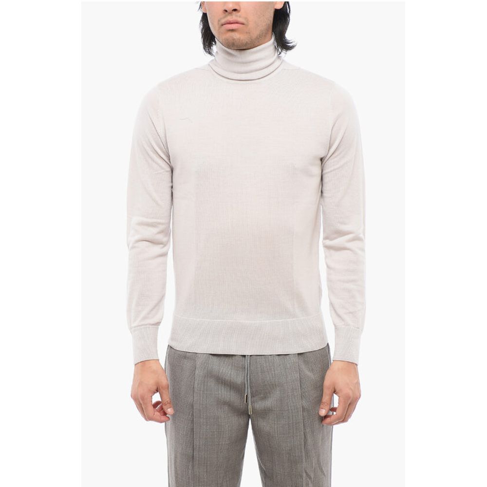 Department 5 Solid Color Merinos Wool DEVO Turtleneck Sweater