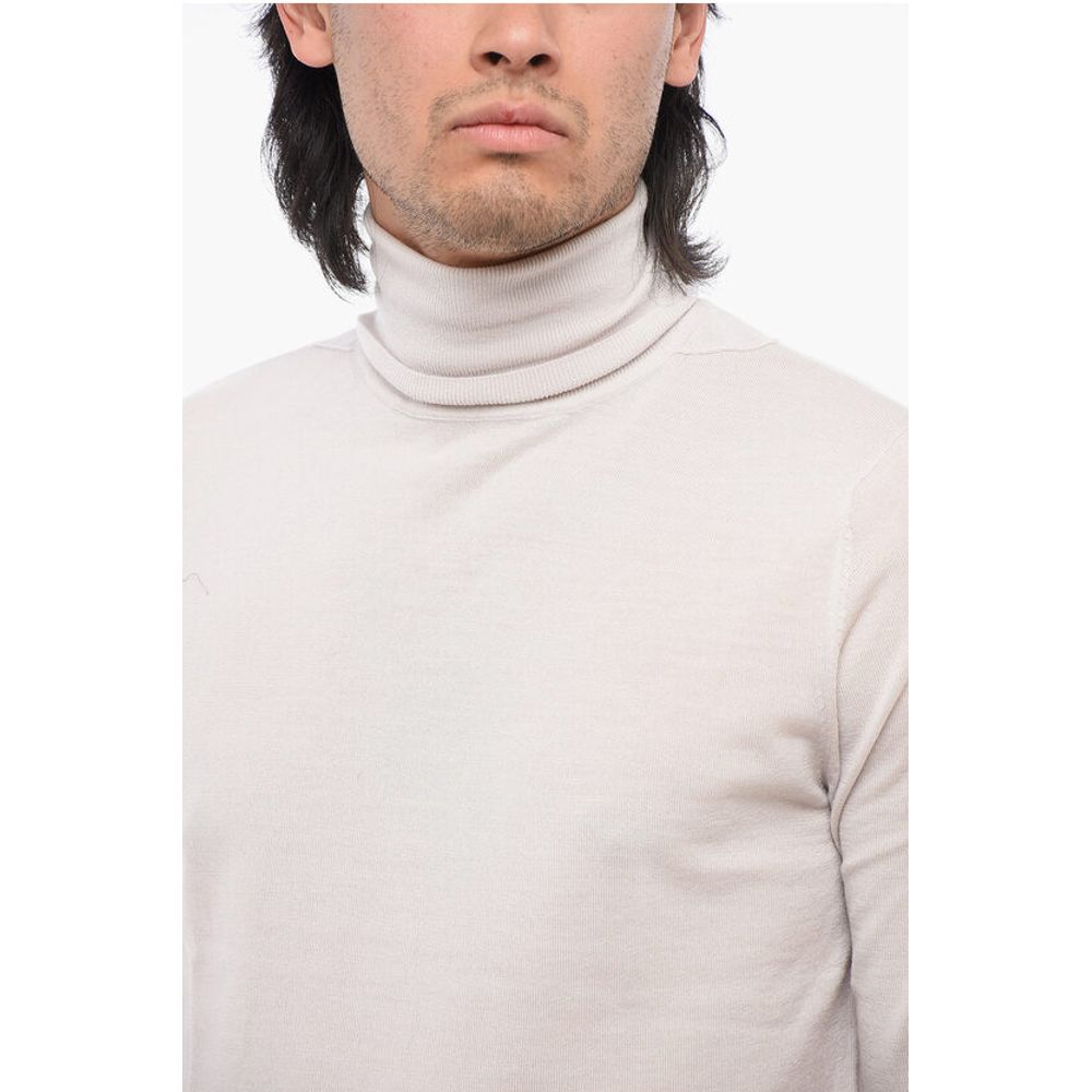 Department 5 Solid Color Merinos Wool DEVO Turtleneck Sweater