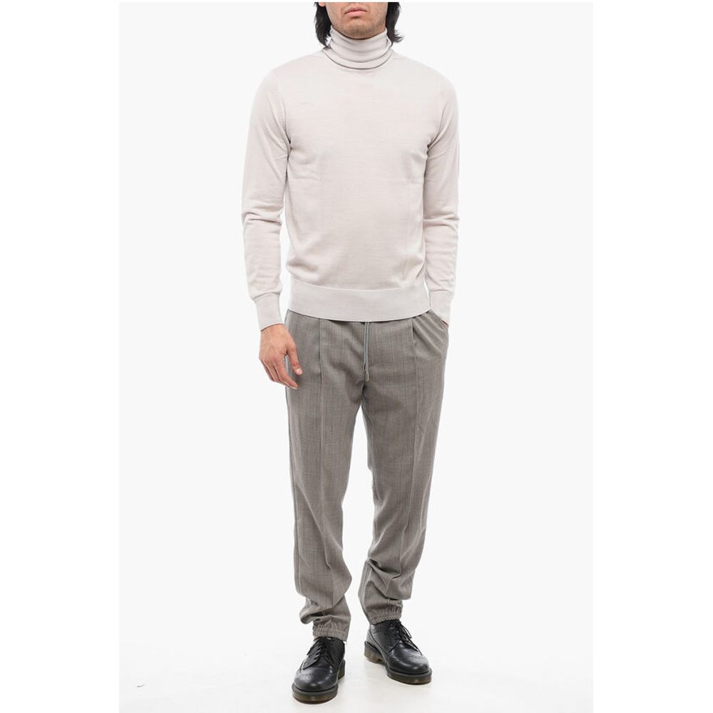Department 5 Solid Color Merinos Wool DEVO Turtleneck Sweater