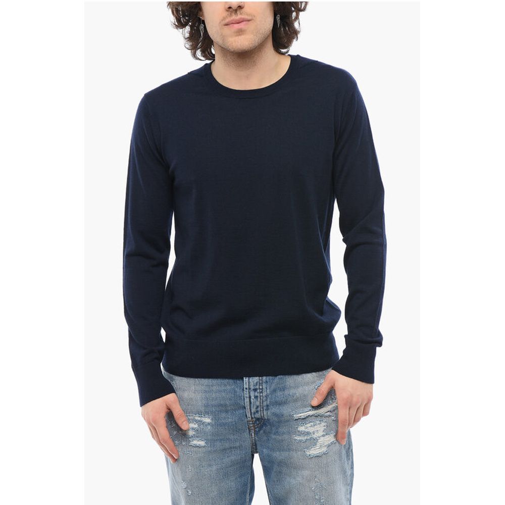 Department 5 Solid Color Merinos Wool SHAM FF Crew-neck Sweater
