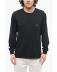 Needles Long Sleeved Crewneck T-Shirt with Breast Pocket
