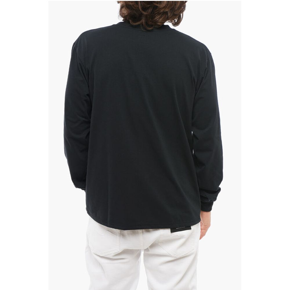 Needles Long Sleeved Crewneck T-Shirt with Breast Pocket