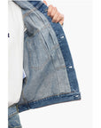 Denim ELU Jacket with Double Breast Pocket