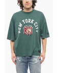 Champion Cotton NEW YORK CITY Crew-neck T-shirt with Maxi Embroidery