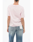A.P.C. Cotton Crew-neck T-shirt with Front Print