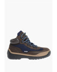 Dior Leather HIKING Booties with Canvas Inserts