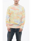 Balmain Logoed Sweatshirt with Distressed Trims