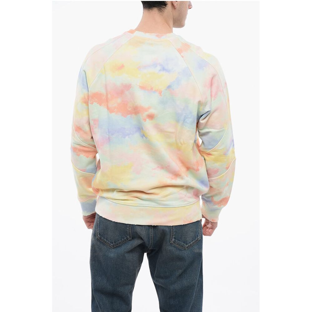 Balmain Logoed Sweatshirt with Distressed Trims