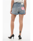 Department 5 Denim JERRY Shorts with Visible Stitching