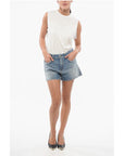 Department 5 Denim JERRY Shorts with Visible Stitching