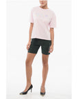 Sporty & Rich Cotton Shorts with Side Logo