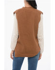 Department 5 Sleeveless V-Neck Merinos Wool and Cashmere RYNIS Sweater