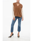 Department 5 Sleeveless V-Neck Merinos Wool and Cashmere RYNIS Sweater